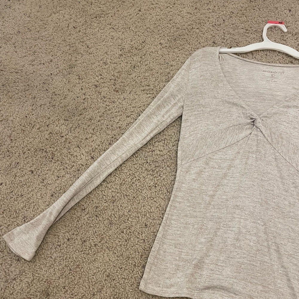 Cream long sleeve